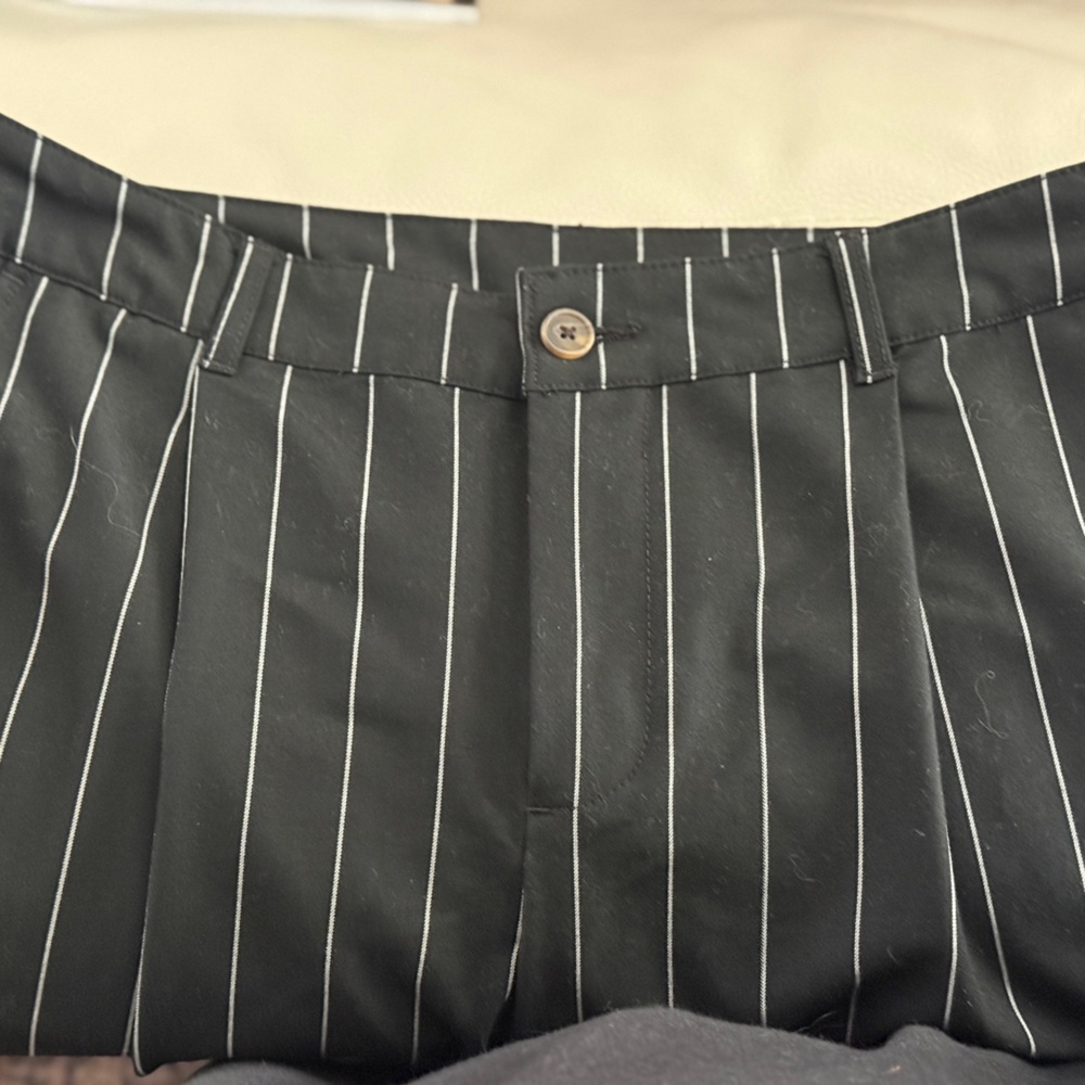 Future Collective Pleated Pinstripe Pants